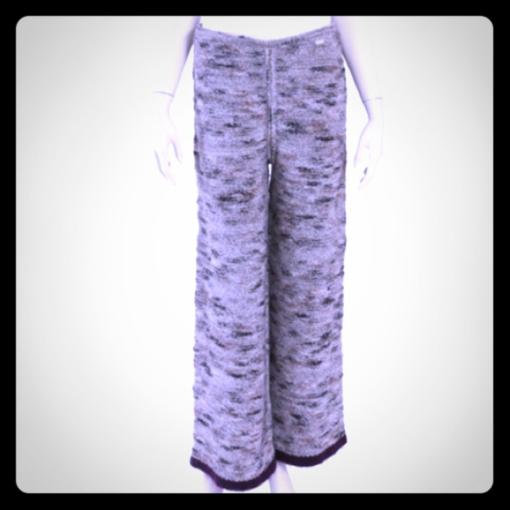 CHANEL Identification Mohair/Tweed/Wool Knit Pant